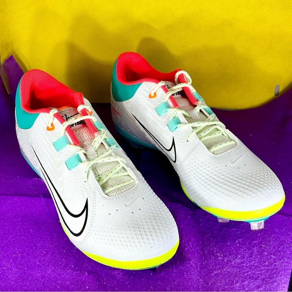 Nike Hyperdiamond 4 Pro Women's Size 12 Softball Cleats CZ5920-107 New - Picture 2 of 11